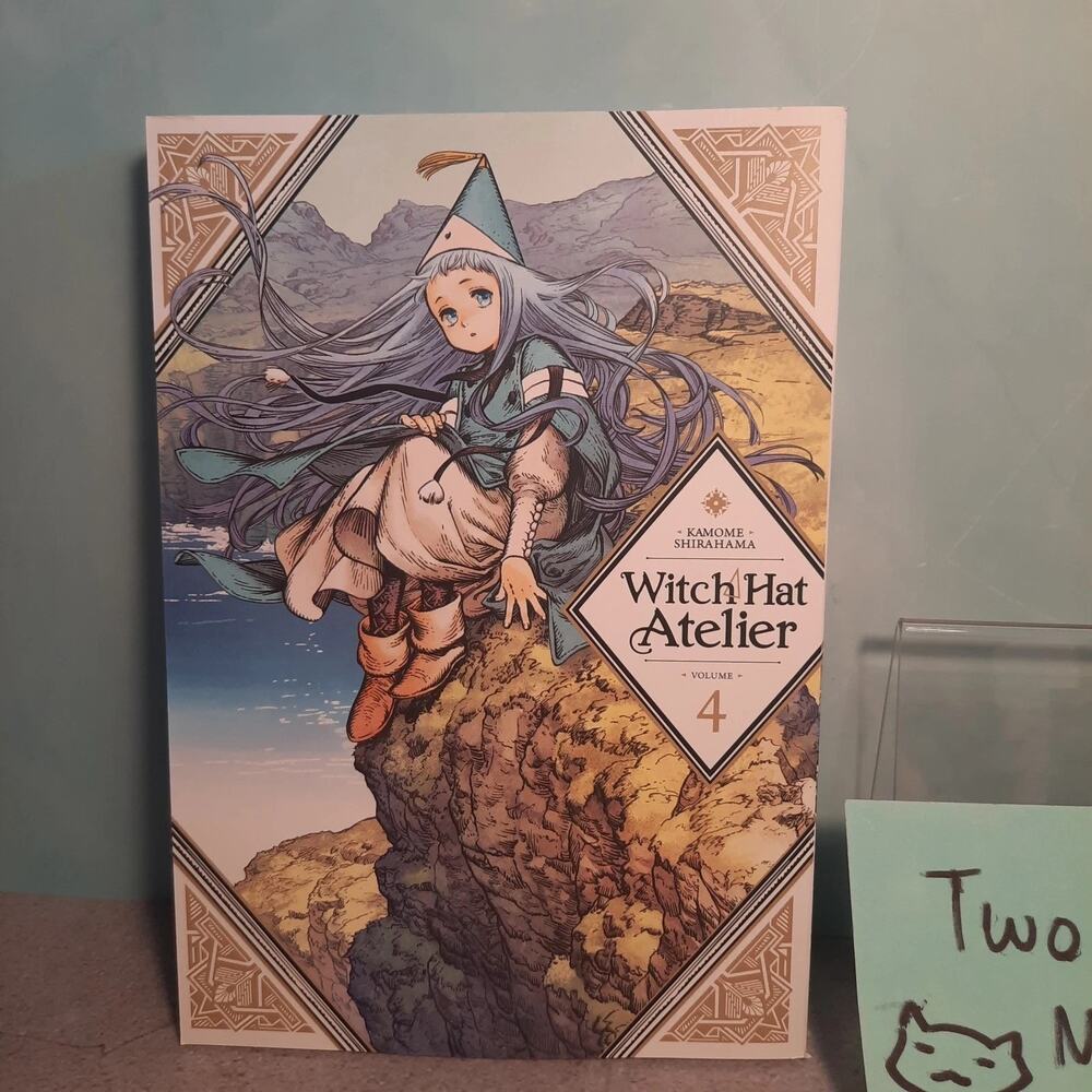 📚 Witch Hat Atellier Vol. 4 Official English Manga Kodansha